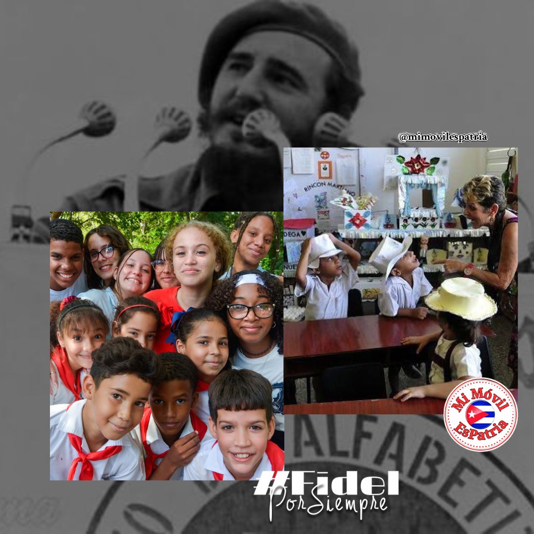 Buenos días 🇨🇺 #IslaRebelde
Felicidades <a href="/CubaMined/">MINED</a> 
#MiMóvilEsPatria