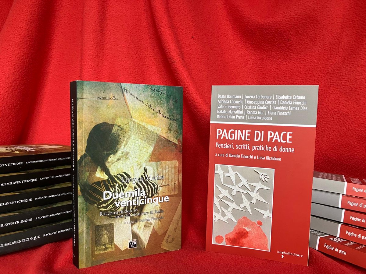 Il CLM vi augura BUONE FESTE con l’antologia “Lingua Madre Duemilaventicinque” (Edizioni SEB27) e la raccolta del Gruppo di Studio CLM “Pagine di pace. Pensieri, scritti, pratiche di donne” (iacobellieditore), disponibili nelle librerie e online.
Grazie a tutte e tutti voi!