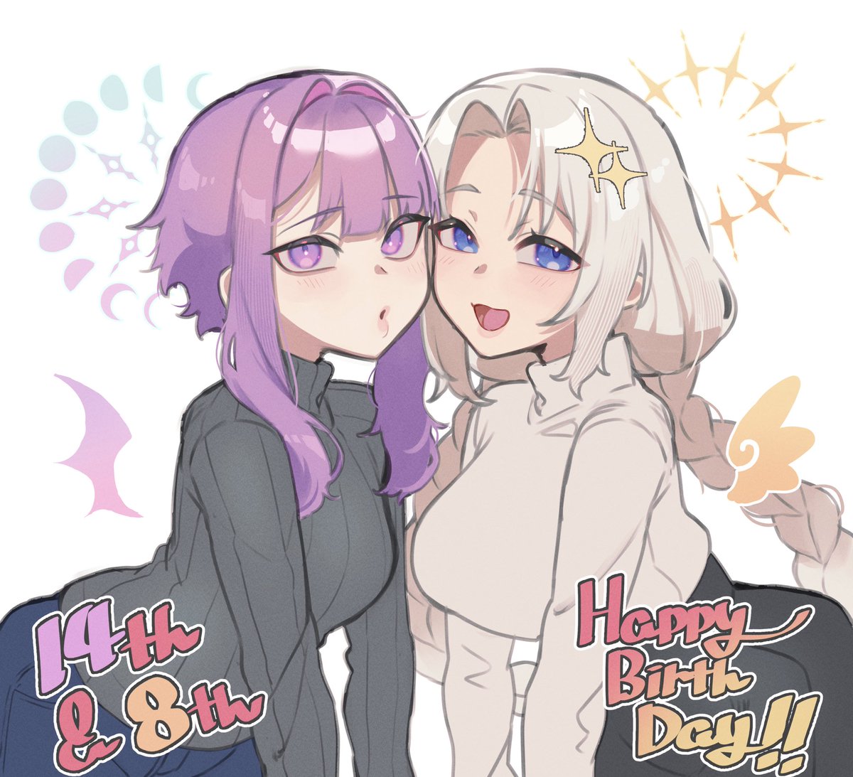 #結月ゆかり・紲星あかり誕生祭2025

🌙⭐️🎉