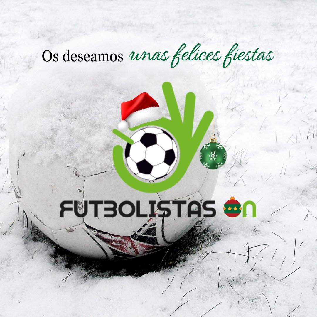 Nuestros mejores deseos. #FelicesFiestas2025 #FutbolistasON