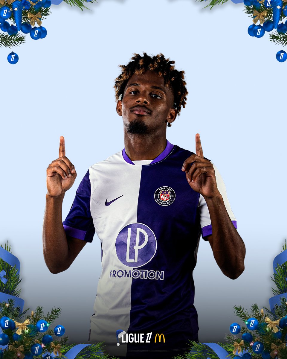 Ligue1_ENG's tweet image. XMAS COUNTDOWN! 🎄

We’re giving away one jersey each day until Christmas, the second one up is the @ToulouseFC Yann Gboho kit!

•⁠  ⁠Like and RT this post
•⁠  ⁠Follow @Ligue1_ENG
•⁠  ⁠Reply “GBOHO”

The winner will be announced on Monday, 28 December.
Good luck! 🍀