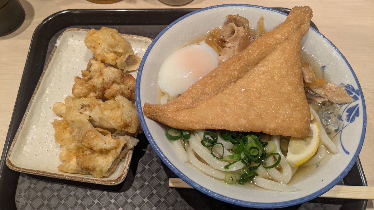 特製極み出汁うどん、うどん038。 蒲田の立ち食い讃岐うどん店。 極み