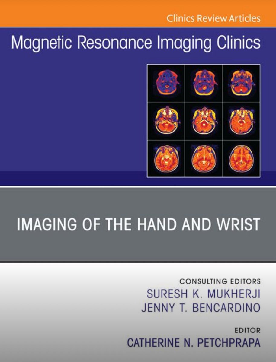 Baez1Adan's tweet photo. Take a look at the new issue of MR Imaging Clinics on hand and wrist pathology; highly recommended. 
#msk #mskrad #Mri #radiology https://t.co/wfCODsbPfr
