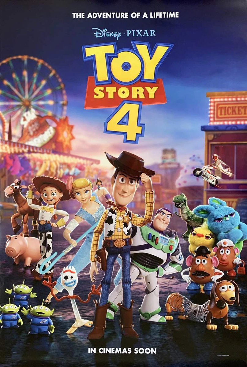 How did we go from a perfect trilogy with Toy Story 3 to the horrid, toxic feminist Toy Story 4. 

3 is a perfect number for a franchise. Gorky was the best thing to come out of TS4. But boy what a sh*t show it was