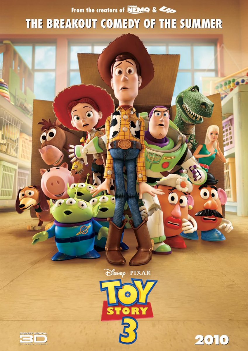 ivj8585's tweet photo. How did we go from a perfect trilogy with Toy Story 3 to the horrid, toxic feminist Toy Story 4. 

3 is a perfect number for a franchise. Gorky was the best thing to come out of TS4. But boy what a sh*t show it was https://t.co/OX9P7yJbG9