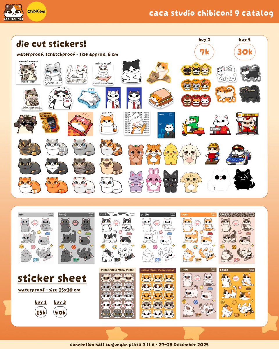 caca studio😼 OMO MARKET booth 175 tweet media