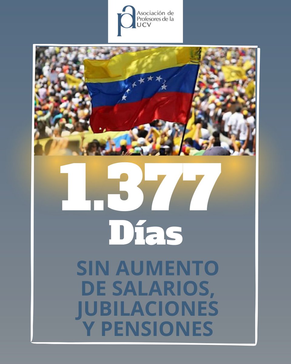 #UCV #Profesores #SalariosDignosYa #BonoNoEsSalario #Venezuela