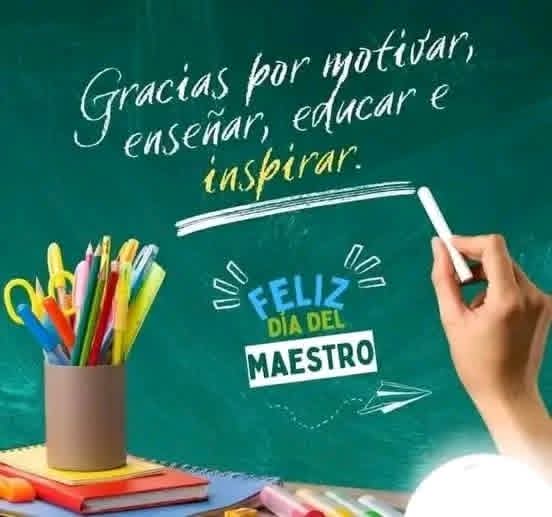 📚 #CubaEduca 📚  
Para quienes hacen de la enseñanza un acto de amor y esperanza. Los educadores son arquitectos de sueños y constructores de futuro. Gracias por su entrega incansable , por encender la luz del conocimiento en cada corazón. ¡Feliz Día del Educador!