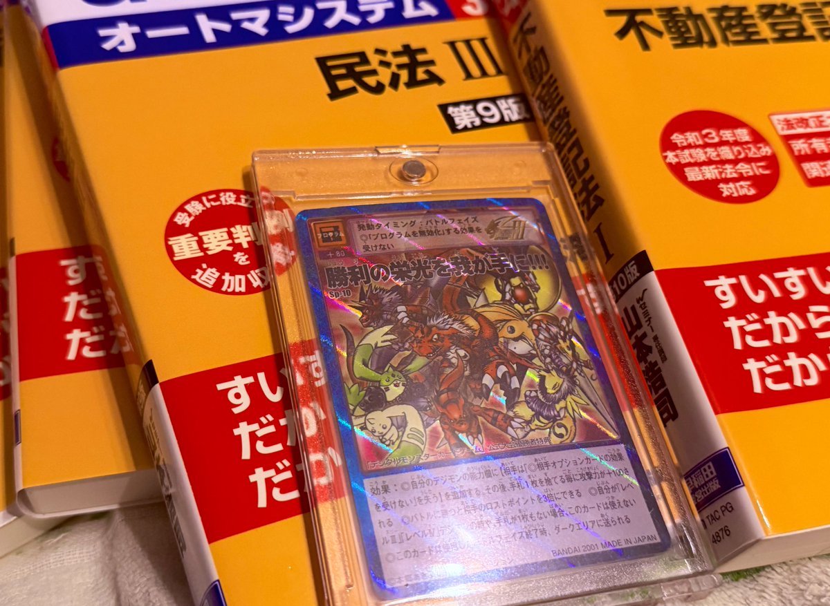 (あっデジモンカードのご依頼もお待ちしています……絵を描く前からアニメデジモン無印、ゲームデジワー無印にどハマりし続けてるので一週間は語れます……あと僕らのウォーゲームのDVD特典映像だったデジカの販促映像にも出てます……旧公式大会で優勝して世界に数枚しかないカード持ってます……)