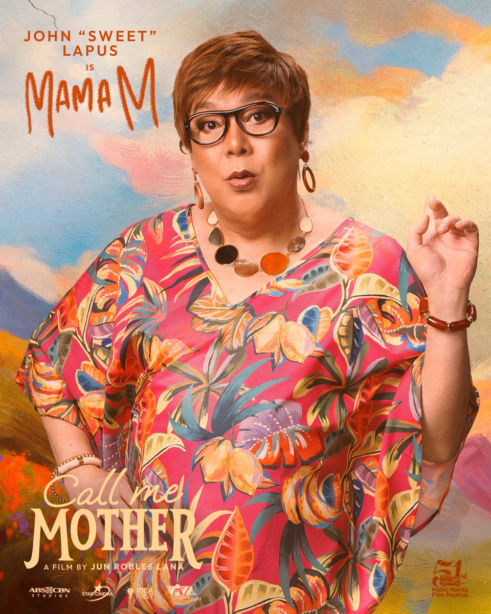 StarCinema's tweet image. 3 days before Call Me Mother…

Ihanda niyo ang mga sarili niyo for MC Muah as Dorothy, Iyah Mina as Ms. J and John "Sweet" Lapus as Mama M dahil magbibigay sila ng kakaibang saya sa inyo this Christmas for #CallMeMother! ✨🫶🏼

Kaya 'wag na 'wag mong palalampasin this December 25…