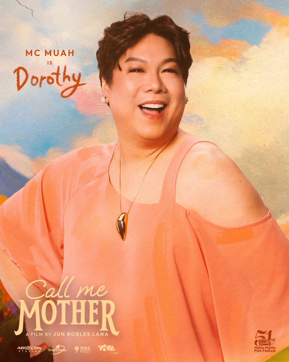 StarCinema's tweet image. 3 days before Call Me Mother…

Ihanda niyo ang mga sarili niyo for MC Muah as Dorothy, Iyah Mina as Ms. J and John "Sweet" Lapus as Mama M dahil magbibigay sila ng kakaibang saya sa inyo this Christmas for #CallMeMother! ✨🫶🏼

Kaya 'wag na 'wag mong palalampasin this December 25…