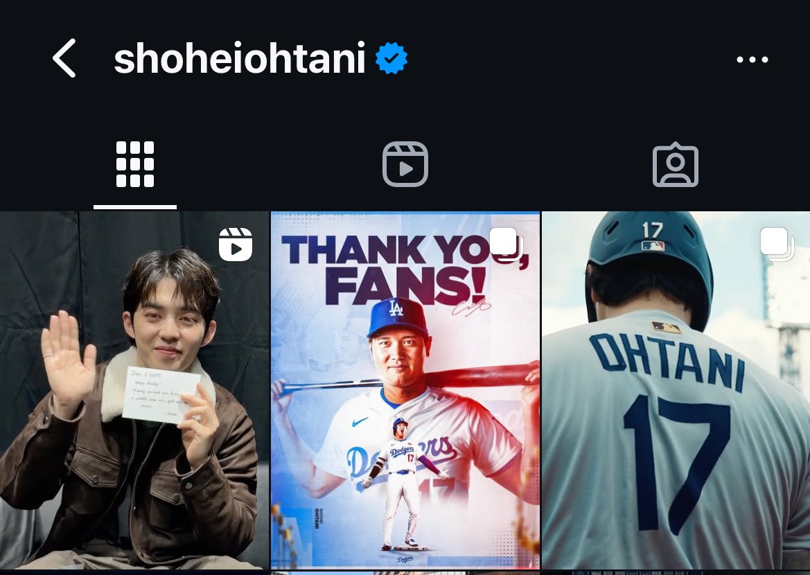the qrts make me realized cheol has appeared on shohei’s instagram feed 😭😭😭😭 WE WON