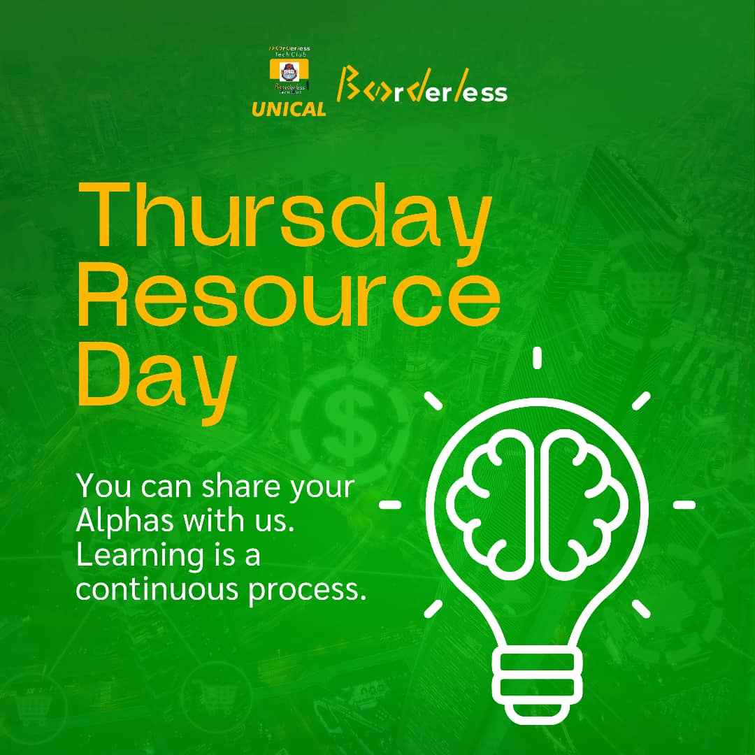 Border/ess Tech Club Unical || Borderless 4.0 tweet media