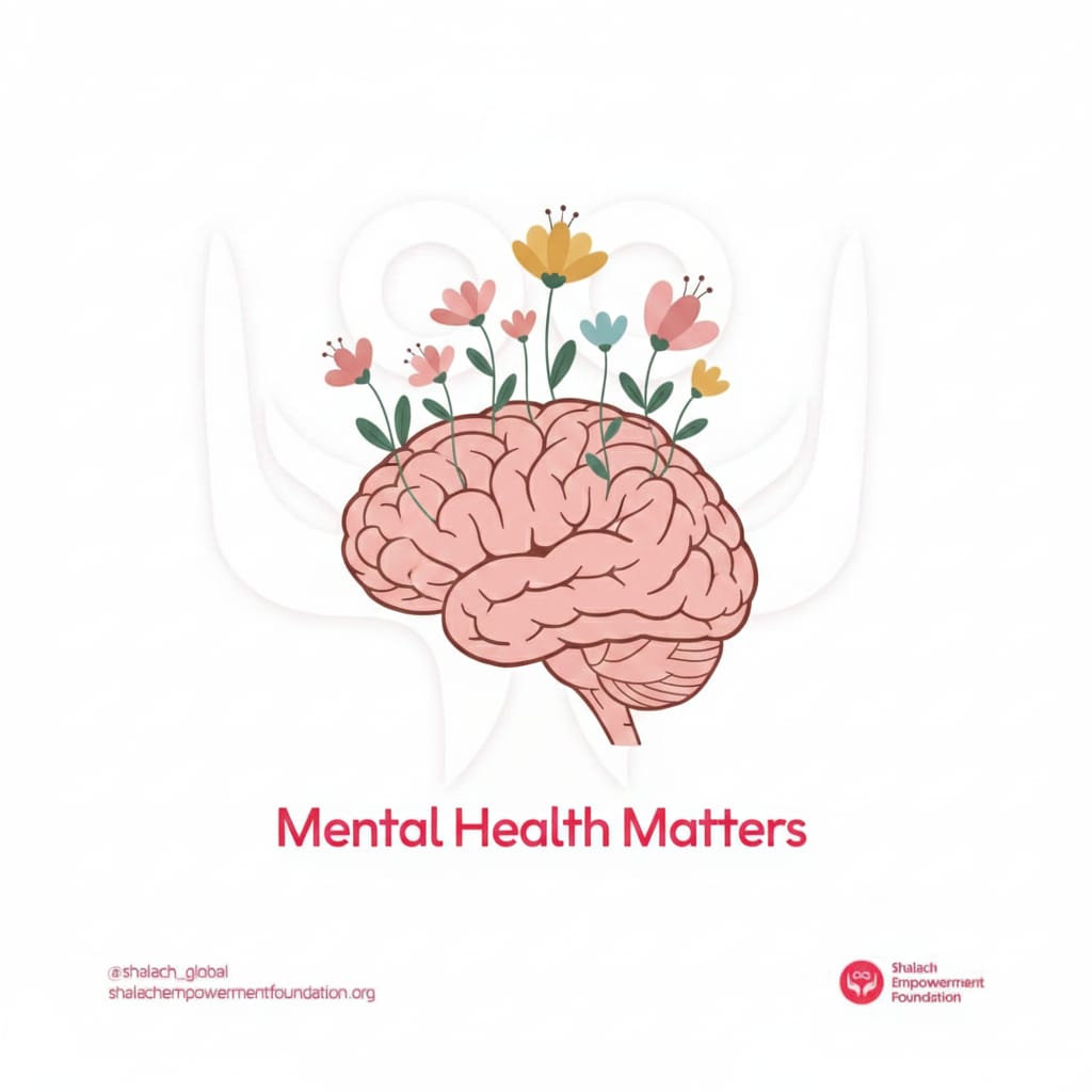 ShalachF's tweet photo. Your mental health is just as important as your physical health. Depression, anxiety, and burnout affect millions silently every day. Talking about it isn’t weakness, it’s strength. Let’s build a culture that supports open conversations, compassion, and early help. https://t.co/vA2dlzss0J