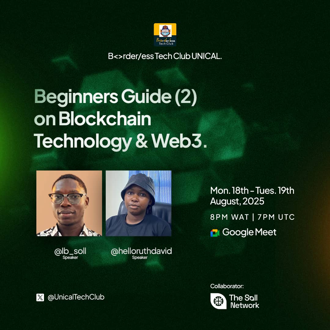 Border/ess Tech Club Unical || Borderless 4.0 tweet media