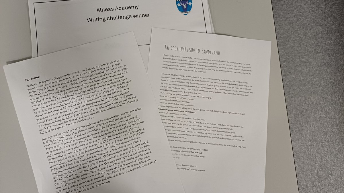 Alness Academy Languages Department tweet media