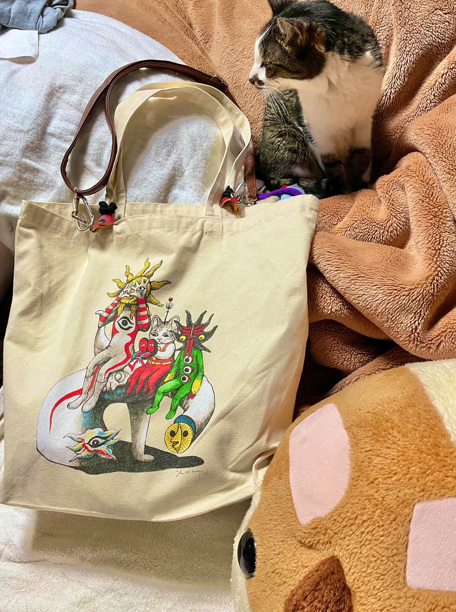 タローマン　ヒグチユウコ　コラボ　トートバッグ　ミニバッグ　セット ヒグチユウコ×タローマン トートバッグ（2次受注分） | GOSAY store