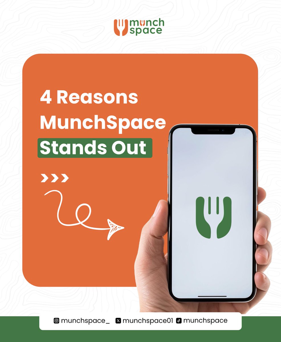 munchspace01's tweet photo. Not all food experiences are created equal.
Here are 4 reasons MunchSpace stands out from speed and simplicity to consistency you can trust.
This is food designed for how you live.
This is MunchSpace
#munchspace #munchspaceiscoming https://t.co/9C2dgGGTgQ