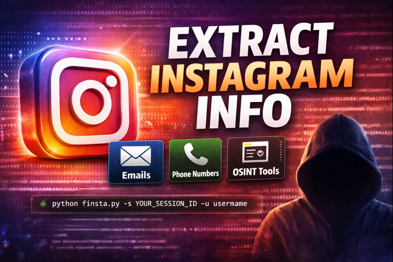 itisspyboy's tweet photo. I Built a Tool That Extracts Emails &amp; Phone Numbers From Instagram Profiles (OSINT Breakdown) https://t.co/AiYAJZn9A1 https://t.co/vPr4NI7CAD