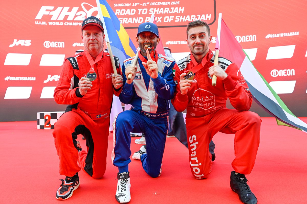 uimpowerboating's tweet photo. F1H2O: Sharjah Finale Delivers Drama, Titles and a New Winner

https://t.co/4RDnoJJNeO https://t.co/suJxHB9Wt9