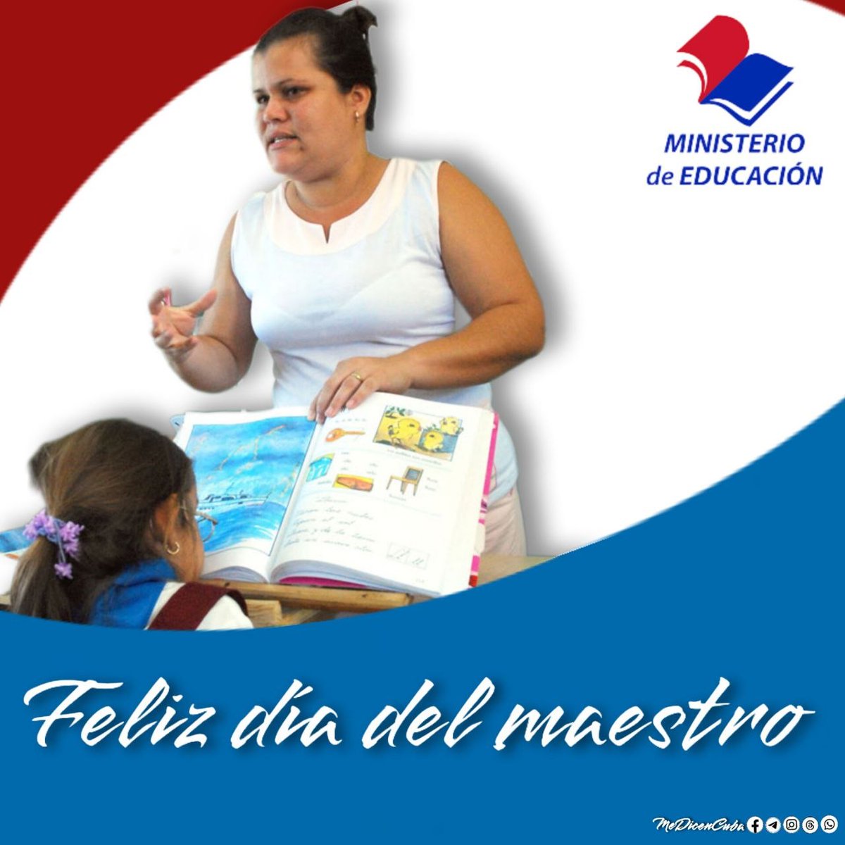 Gracias Educadores, por la obra de toda la vida.
#Cuba
#DeZurdaTeam_🤝🐲