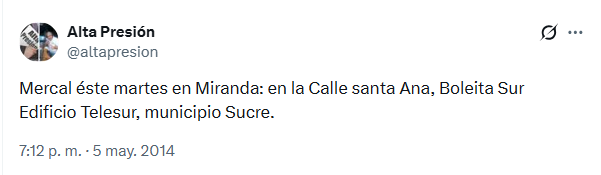 Pruebas de que los trabajadores de Telesur debían hacer colas por comida hace más de una década, en 2013... mientras en sus pantallas le mentían al mundo diciendo que los venezolanos tenían el salario mínimo más alto del continente.
[la historia, la memoria]