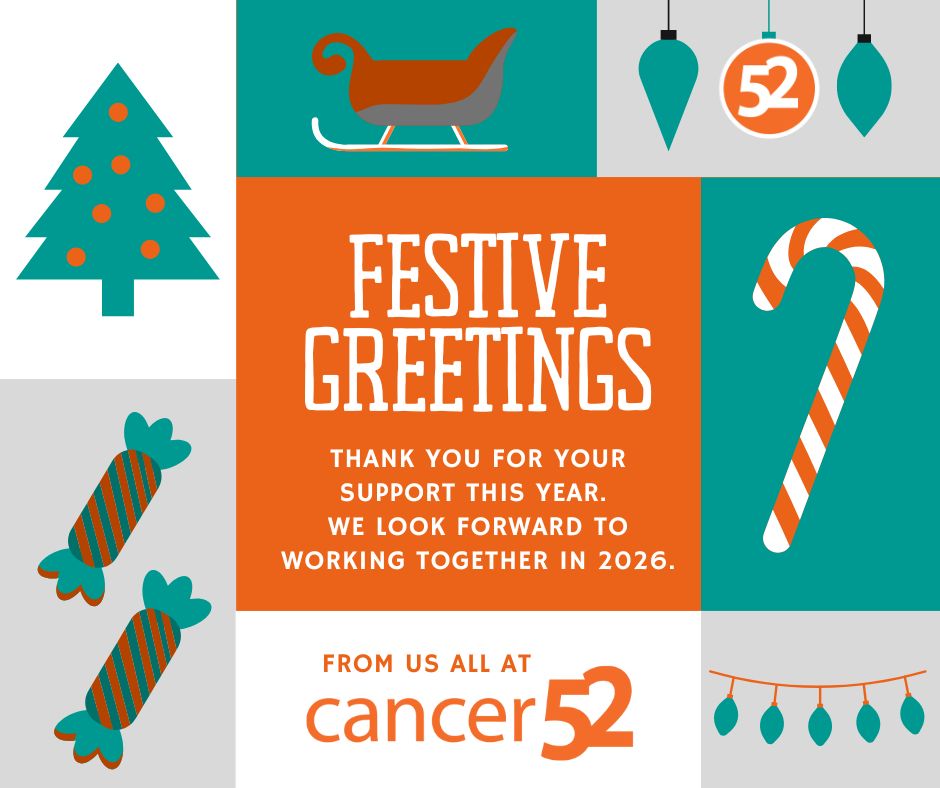 Cancer52 also on Bluesky @cancer52org.bsky.social tweet media