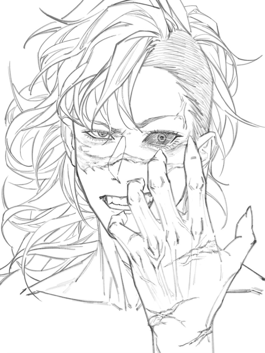 RubyWongZZZ's tweet image. 改了一下，好像呲牙很酷😳