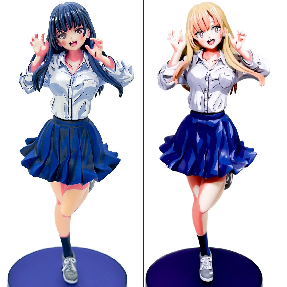 久しぶりに山田杏奈を塗ってみましたー！ 昔塗ったギャルバージョンと