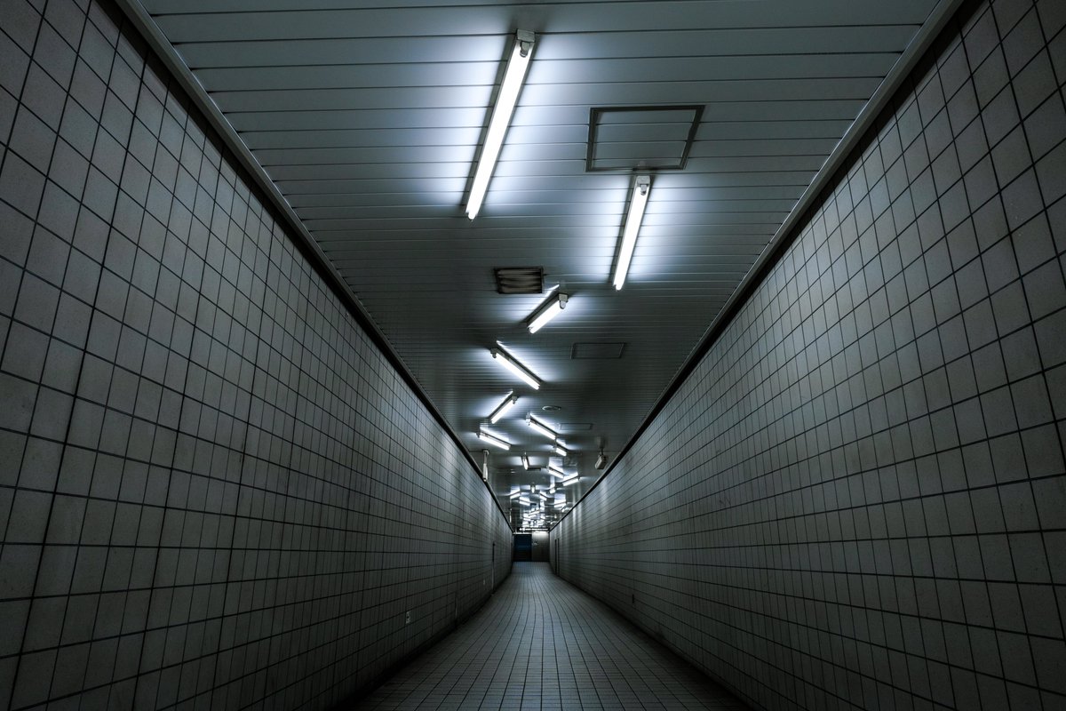 ゲームのバグみたいな実在する地下鉄の通路。