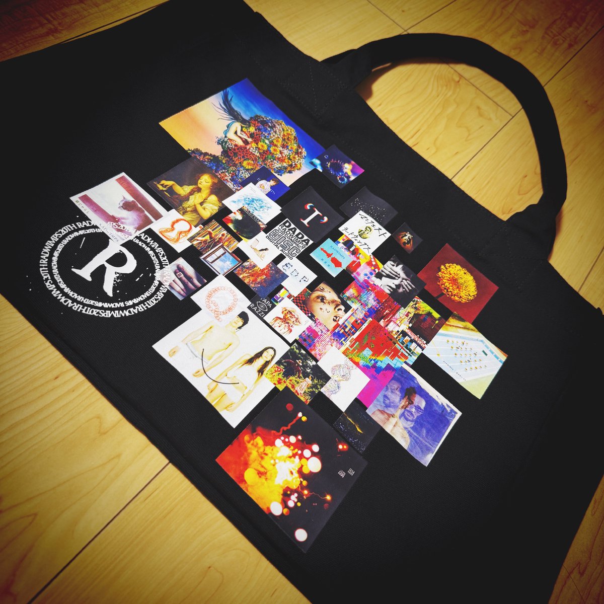 私たちはまだRADWIMPSを知らない ・コラージュトートバッグ ・アクリル