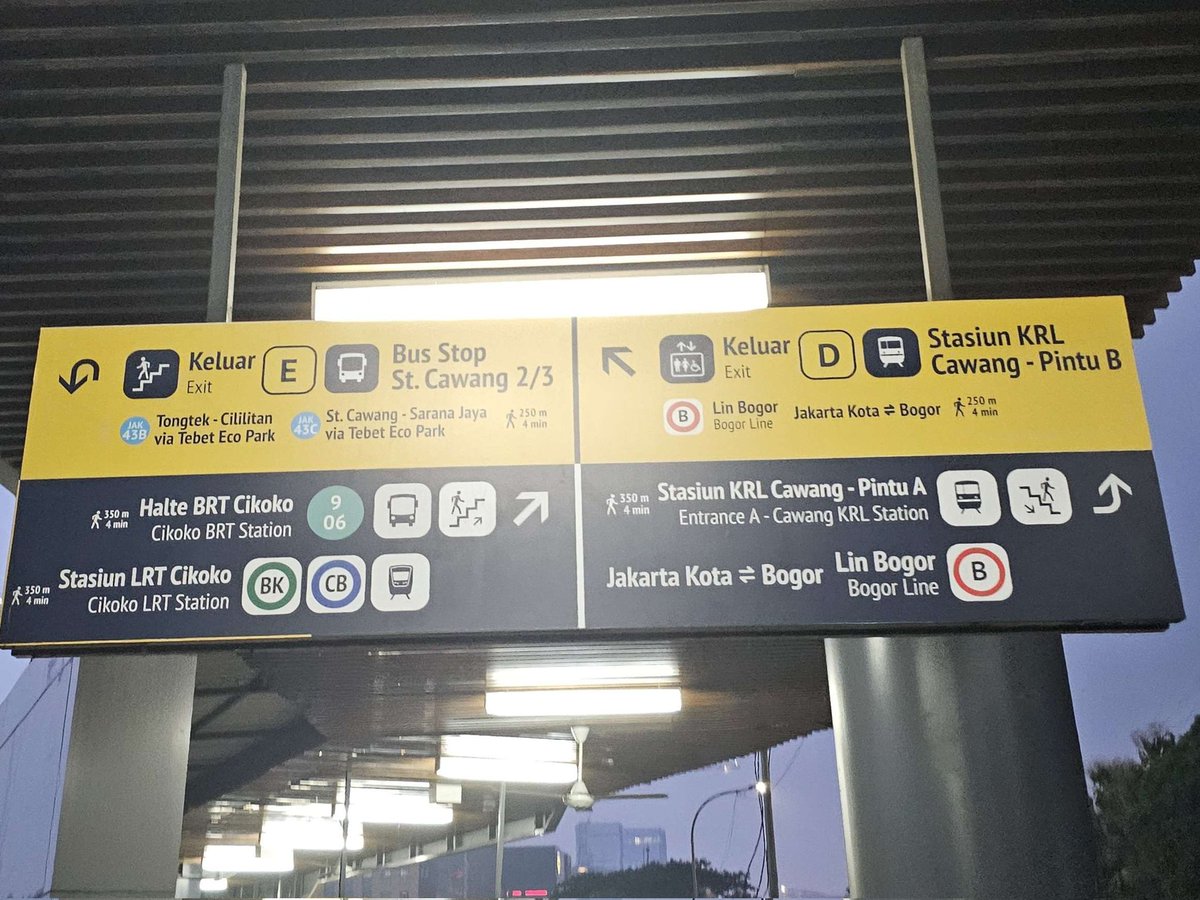 XChenL253's tweet image. I LOVE JAKARTAN PUBLIC TRANSPORT SIGNAGE INFORMATION-MAXXING