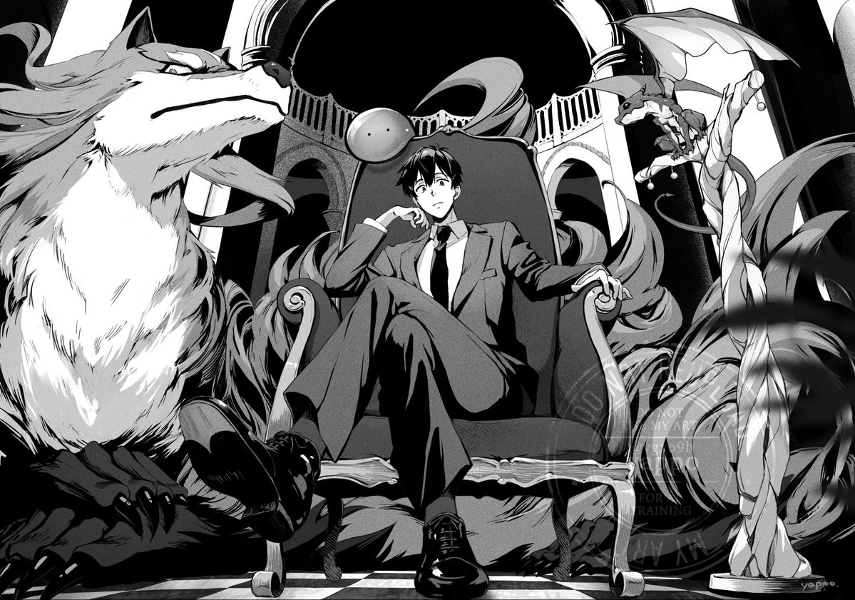 2年前に描いたとんスキ絵のリメイクです🖌️