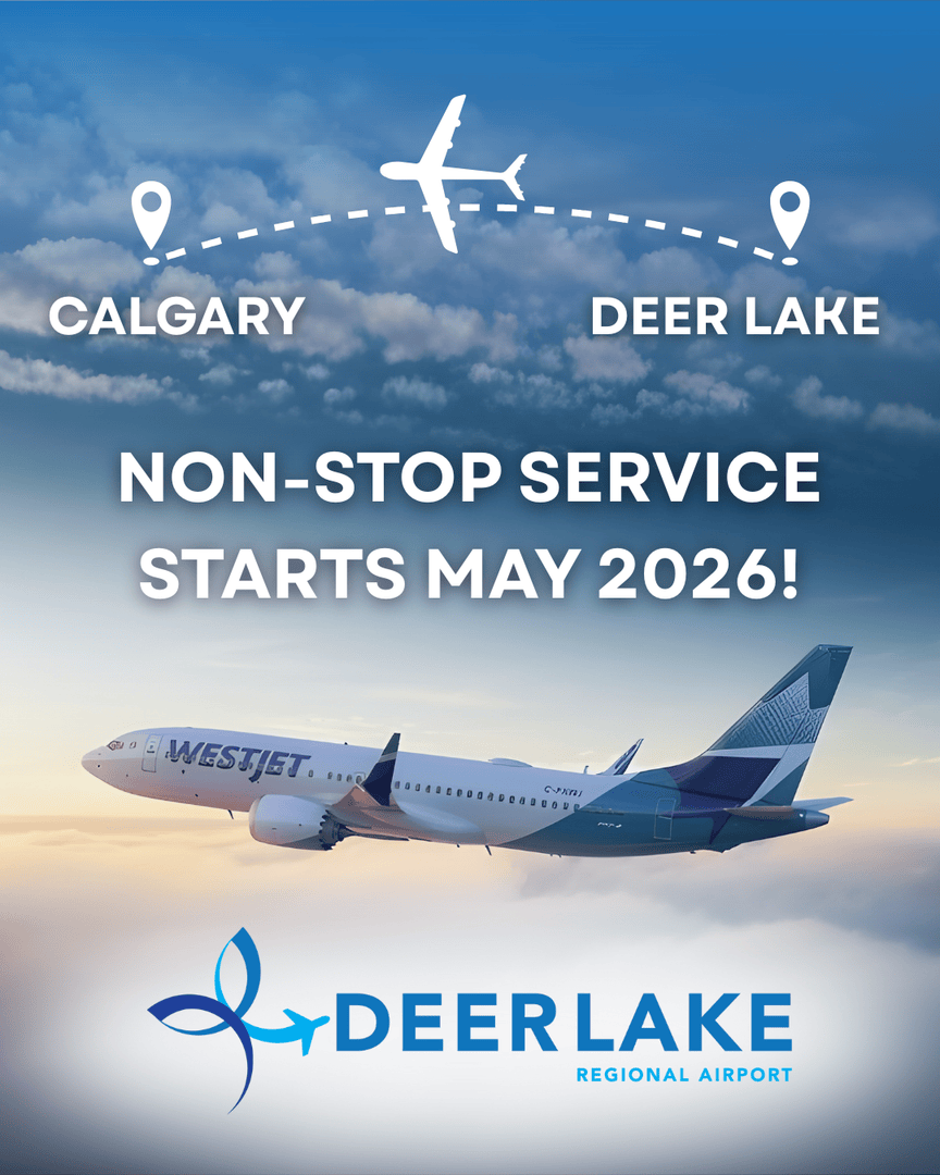 Deer Lake Airport tweet media