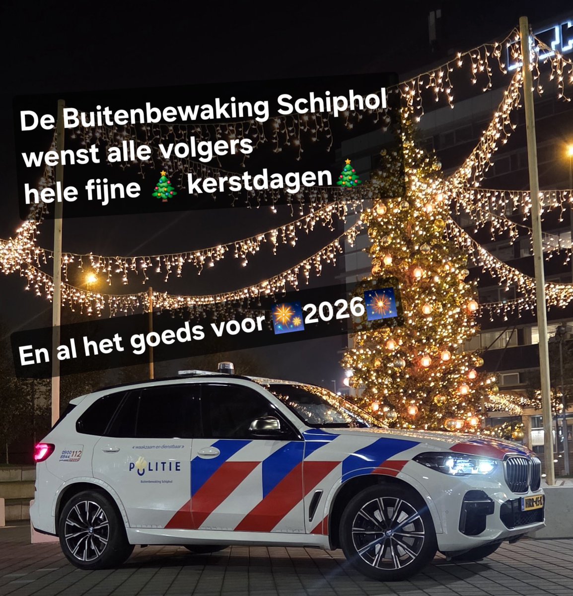 Politie Buitenbewaking Schiphol tweet media