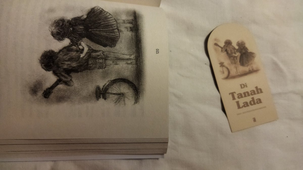 dearsonnets's tweet image. ㅤ  
               ﹙ 🖇 🗒 ﹚ currently reading:

· Di Tanah Lada
· by Ziggy Zezsyazeoviennazabrizkie
— 290 pages, 22/12/2025 ₊
ㅤ