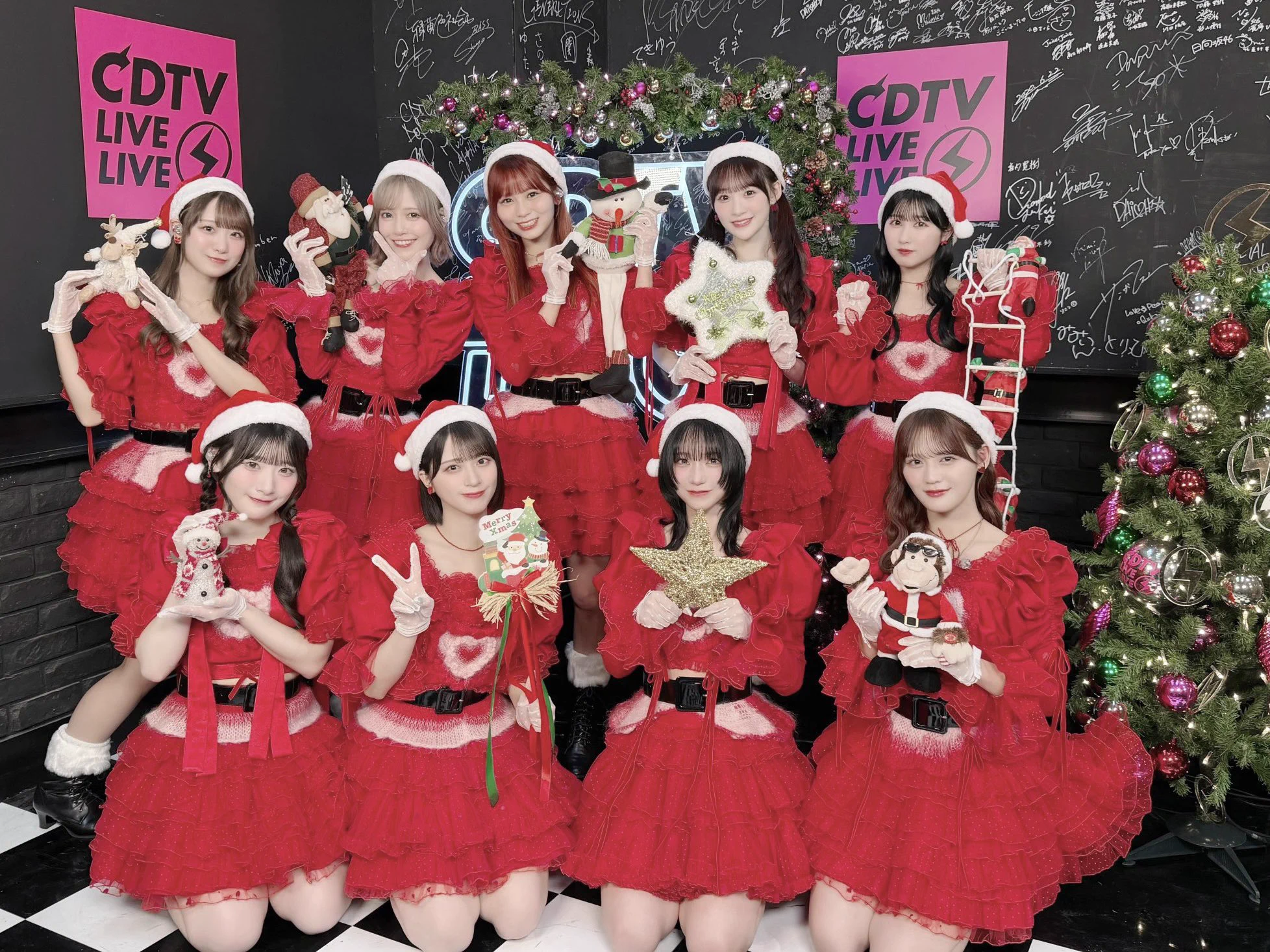 イコラブ =LOVE 齋藤樹愛羅 サンタ衣装 クリスマス 直筆 チュウ 齋藤 樹愛羅 on X: 