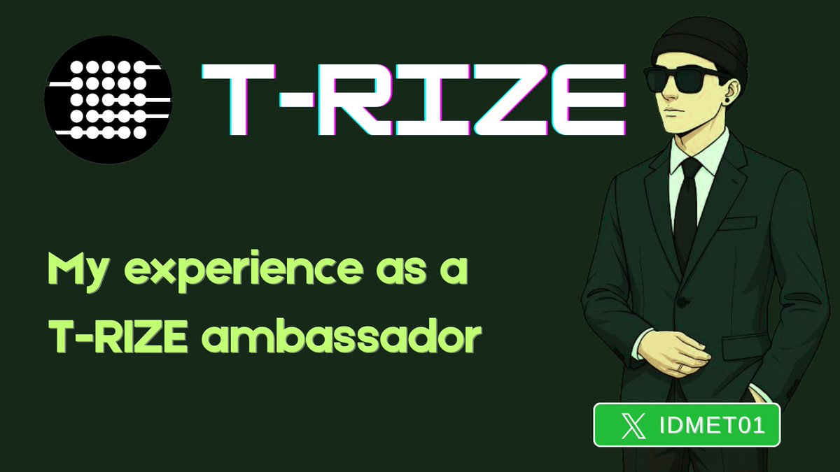 idmet01's tweet photo. As an ambassador for @trize_io , my eyes have been open to quite a number of things. 

Firstly, tokenization is 10% blockchain and 90% boring fundamentals.
I also learnt legal alignment and data protection are the true backbone of the RWA movement
T-RIZE is building something BIG https://t.co/eOZTxusyIr