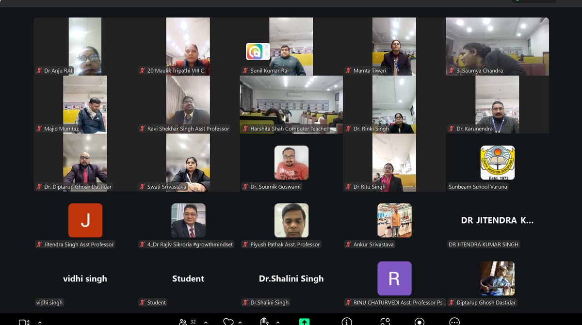 SkillgorithmNS4's tweet photo. Grateful for an insightful academic exchange at Sunbeam College for Women, Varanasi.

AI in higher education isn’t about replacement 
it’s about strengthening pedagogy, research, and ethics.

#AIinEducation #ResponsibleAI #NEP2020 #AcademicInnovation https://t.co/0PIIW0y318