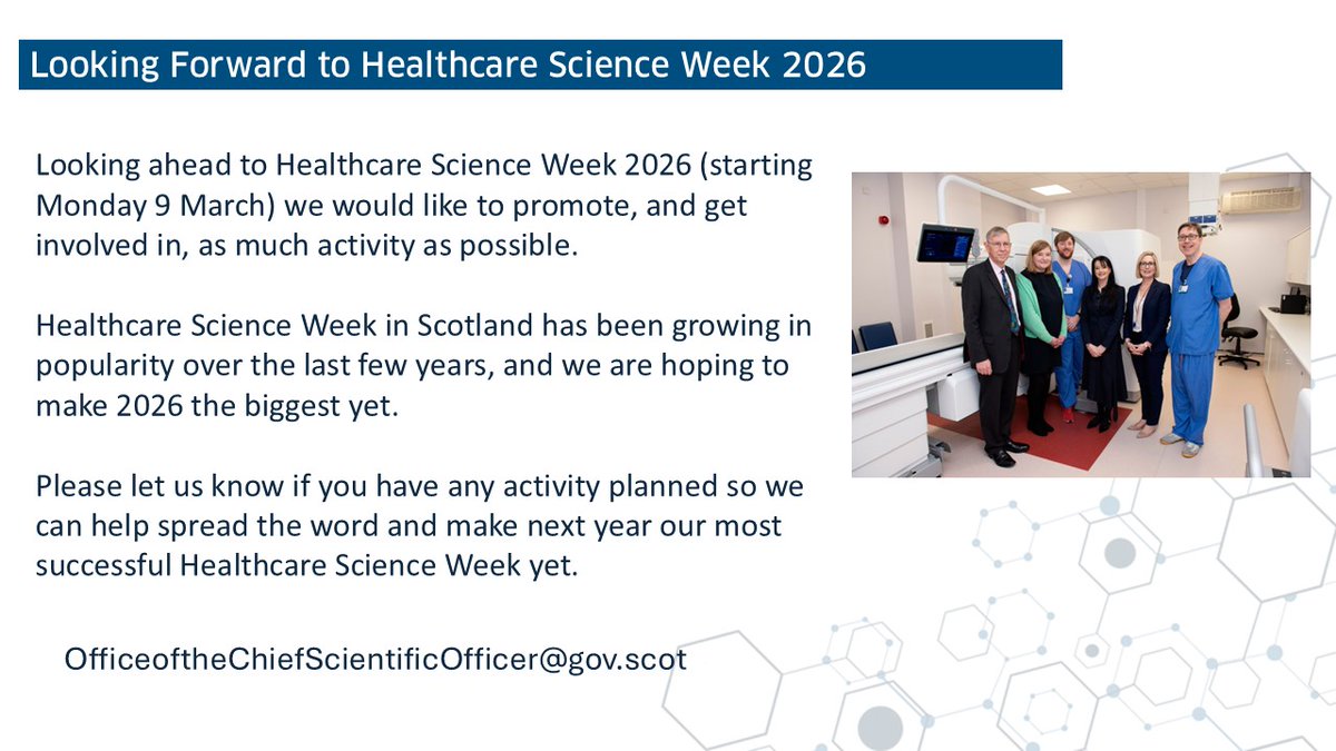 Healthcare Science Scotland tweet media