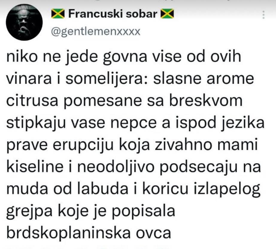 Našao na FB i oplakao od smeha pa da podelim sa   vama.