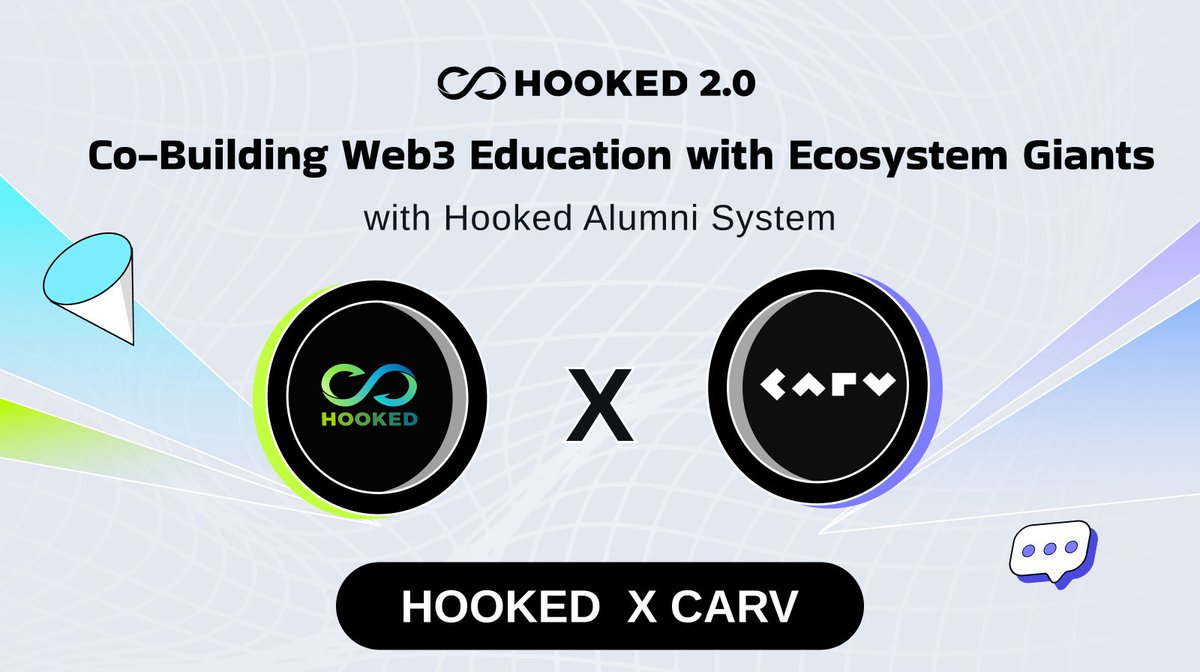 HookedProtocol's tweet image. #NewEraofHOOKED #Hookedfrens

Introducing @carv_official  to our Hooked 2.0 expansion —fueling perpetual growth in Web3 mastery!

🤖 CARV is home to AI Beings: autonomous, on-chain intelligences with identity, memory, and the ability to learn and evolve. Powered by the CARV SVM…