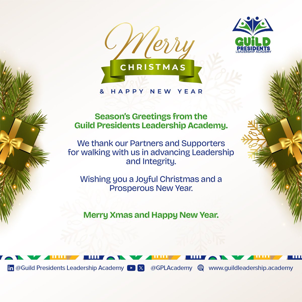 Guild Presidents Leadership Academy tweet media