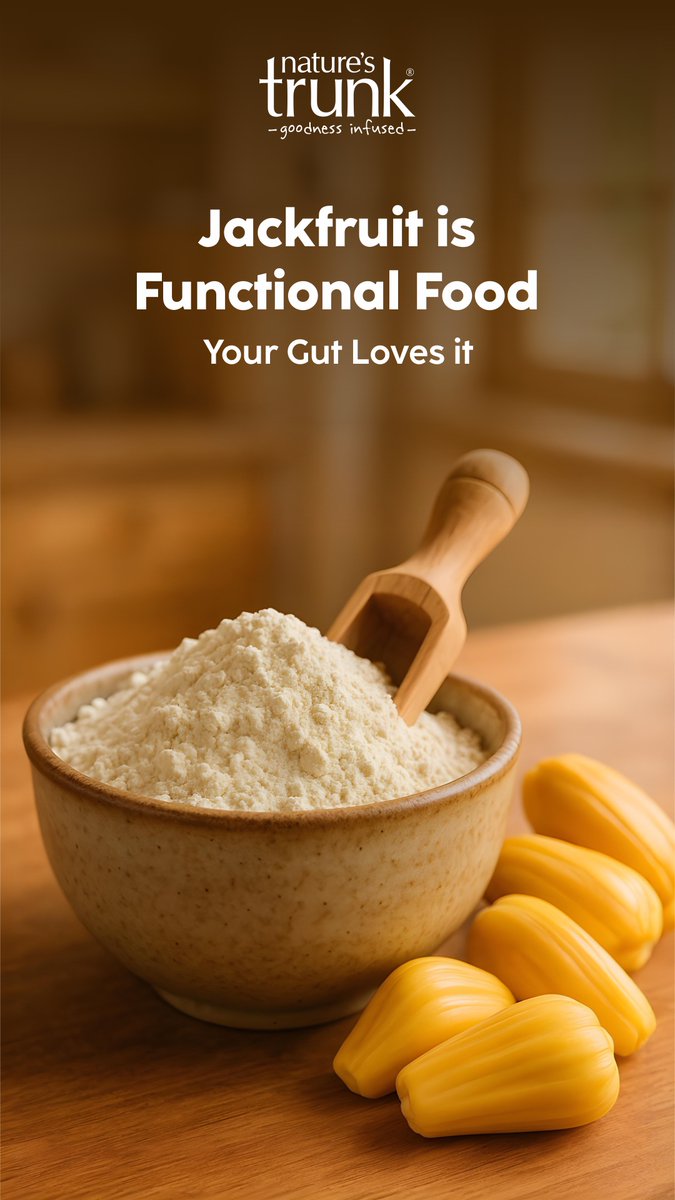 Natures_Trunk's tweet photo. Jackfruit flour is rich in resistant starch—a type of fiber that feeds good gut bacteria.
That’s why it helps you feel full without feeling heavy.
Traditional ingredient. Modern problem-solver.
#GutFriendly #FoodScienceSimple #jackfruitflour #diabetic #fiberrich #traditional https://t.co/SBK4g8MRwh