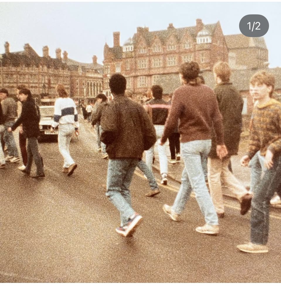 Pompey at wolves 1984. Arrived 11 o’clock. 300 handed