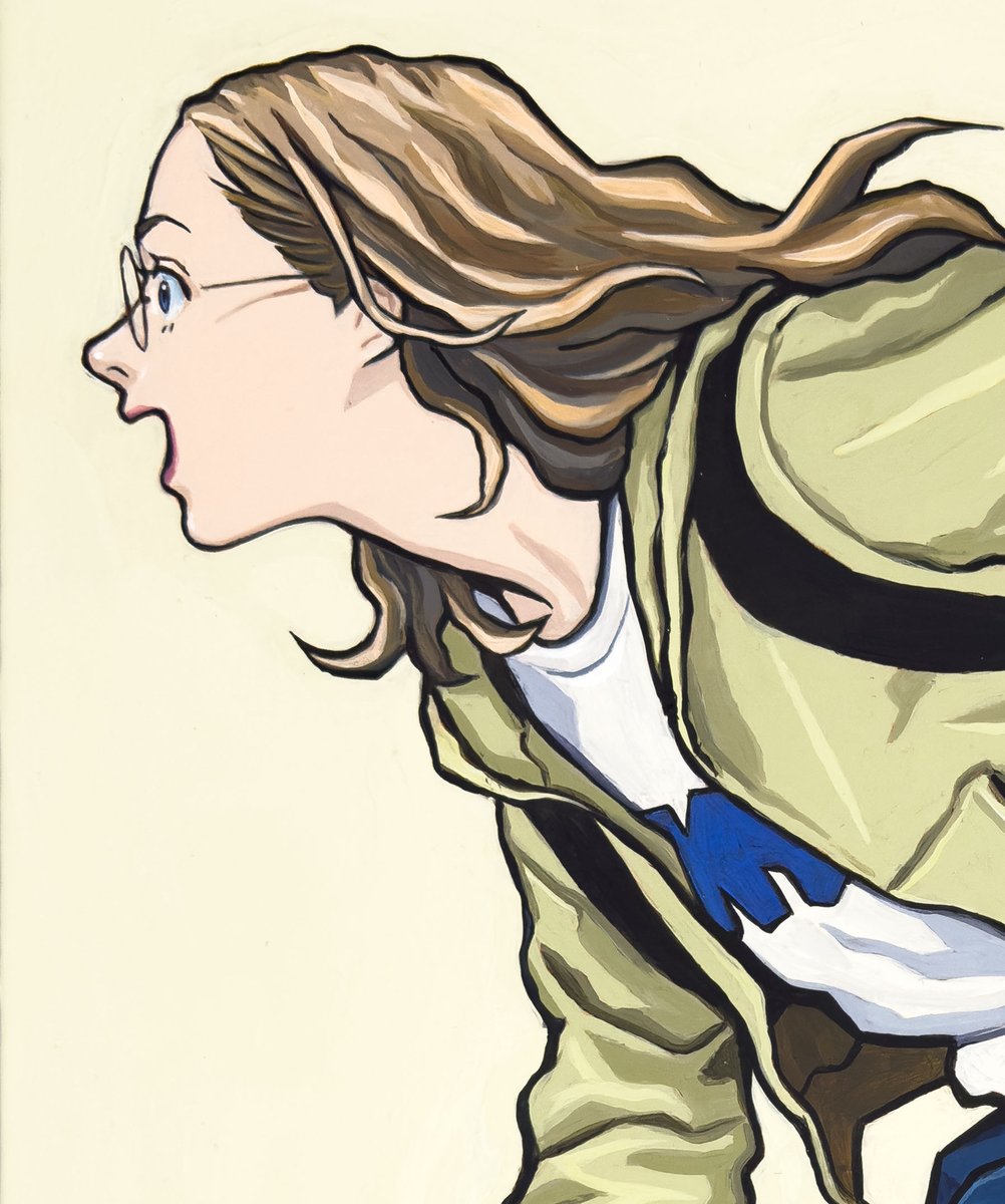 「"Tide of Youth / Takeoff" W 38cm× H 45.5」|サイトウユウスケのイラスト