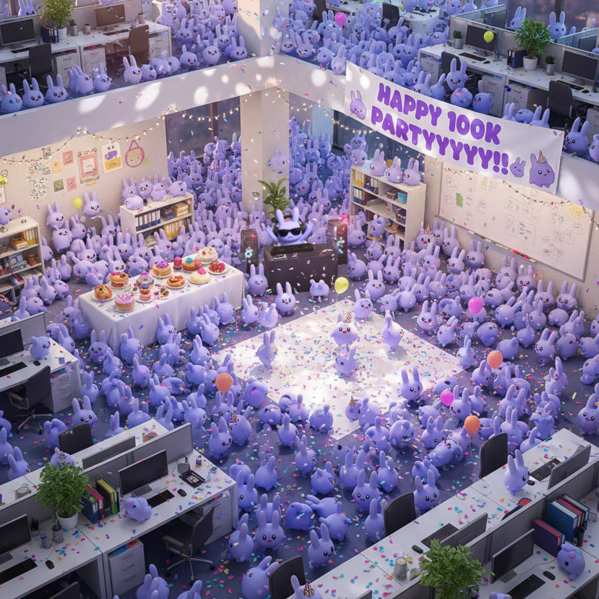 membit_ai's tweet image. HR tried to stop this.

100K Data Hunters said no. 🎂🕺

Membit after-hours hits different.