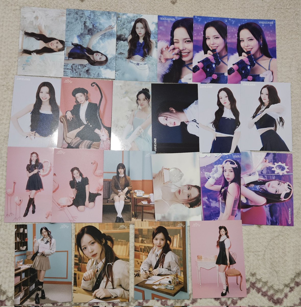 NiziU ラントレ 交換 譲▶︎1枚目～7枚目 求▶︎8枚目～13枚目(💕の