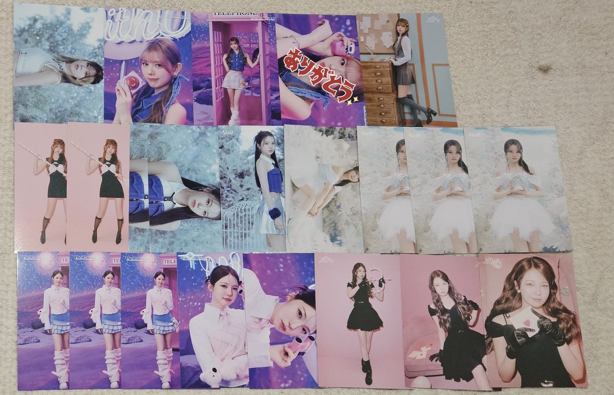 NiziU ラントレ 交換 譲▶︎1枚目～7枚目 求▶︎8枚目～13枚目(💕の