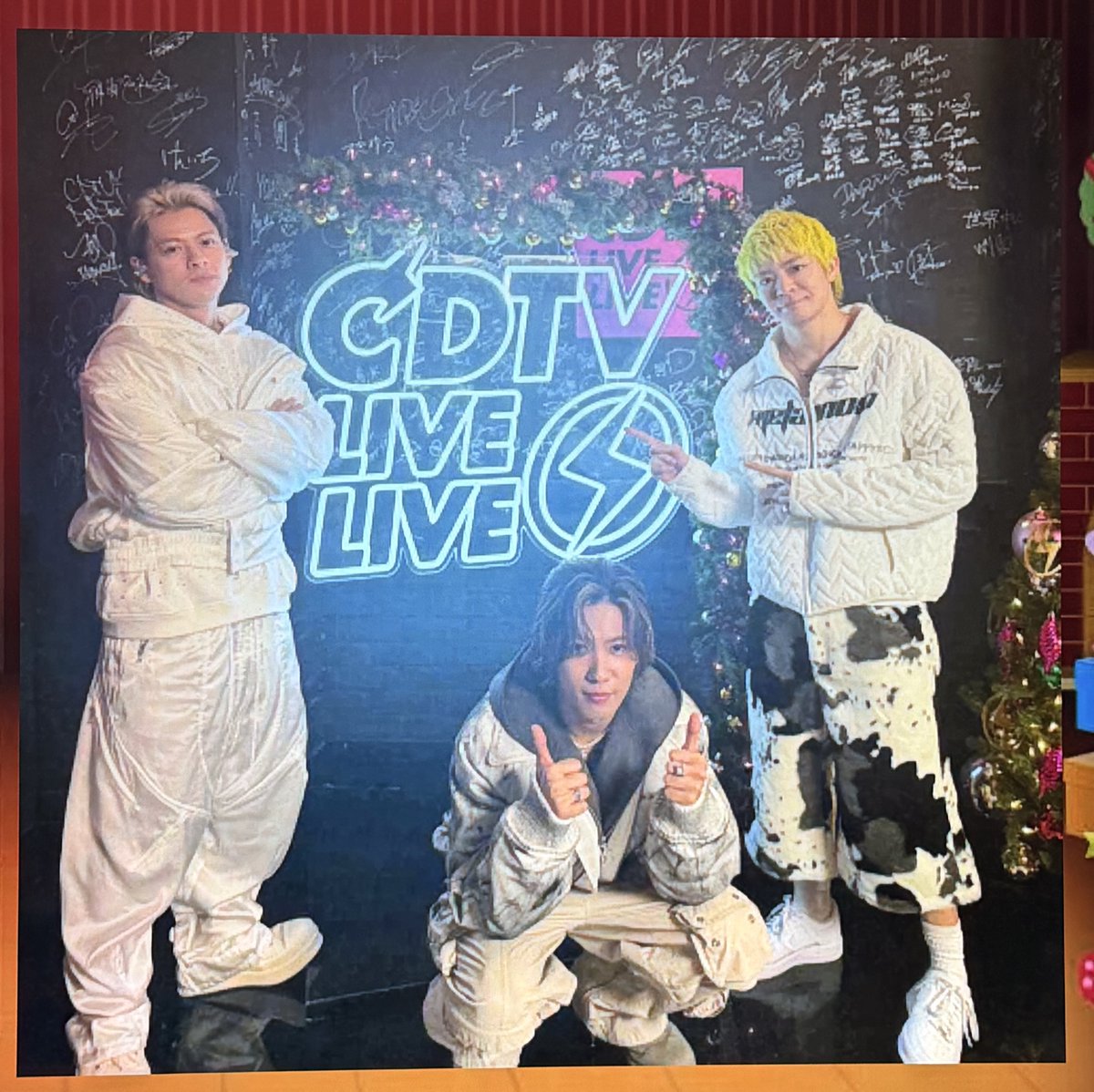 データ放送の写真📸 腕組み紫耀くんも好きー🥹♥️ #GOD_TV #GOD_i